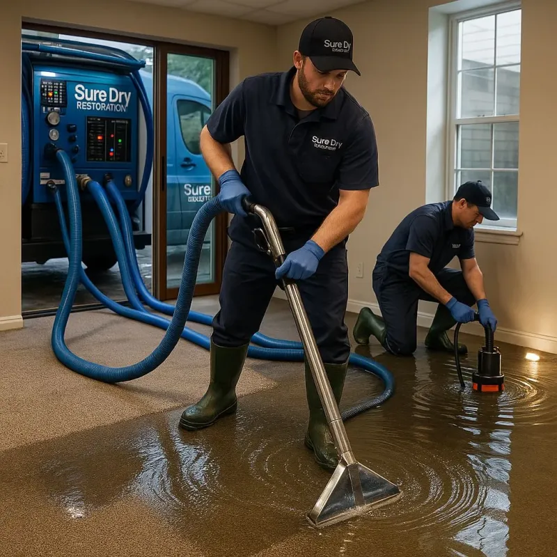 Water Extraction and Removal process in Schererville, IN